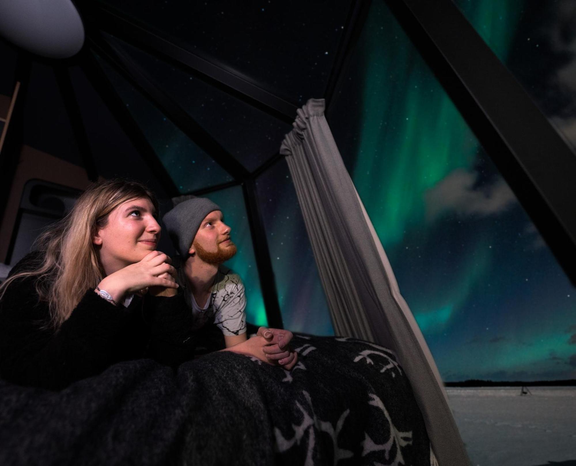 Hotel Aurora Nest – Eco Glass Igloo Rovaniemi Esterno foto